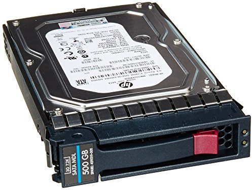 HP 458928-B21 Disque Dur Interne SATA 500 Go Noir