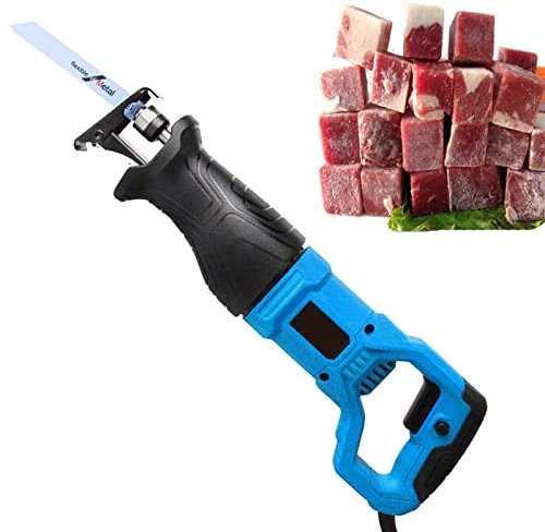 Elektrisk slaktare Bone Saw,Professionell slaktare Bone Band Saw,Butcher Freezer Saw Handhållen elektrisk sabelsåg för att skära kött,900w