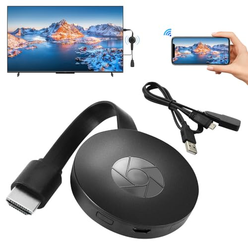 IXYHKB Wireless HDMI Dongle, 4K 1080P Wireless WiFi Display Dongle, Miracast HDMI Dongle per iPhone/iPad/Android/iOS/Windows/Mac Laptop, Supporto Miracast, DLNA, Airplay