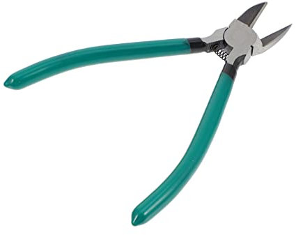Uonlytech Seitenschneider Aus Kohlenstoffstahl Präzisionszange Schneidzange Mit Ergonomischem Griff Für Kabel Und Drahtreparaturen Kompakt Und Langlebig