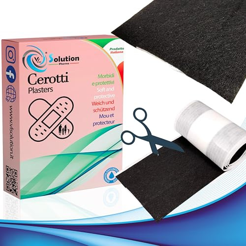Cerotto in Striscia ritagliabile dimensione 50 x 6 cm. Supporto 100% Bambù naturale. Garza in pura cellulosa, adesivo di nuova concezione, prodotto a basso impatto ambientale. Made in Italy