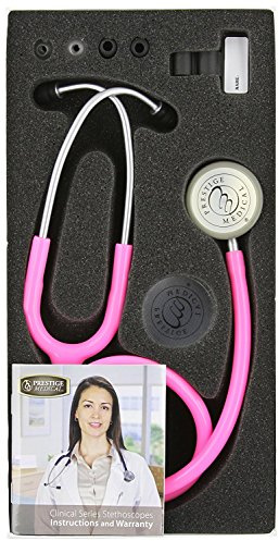 Prestige Medical Lite Clinica - Stetoscopio, rosa intenso