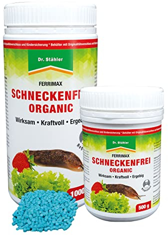 Dr. Stähler Schneckenfrei Organic 1kg Packung Schneckenkorn
