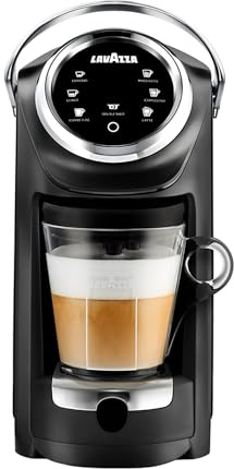 Lavazza Expert Coffee Classy Plus Single Serve ALL-IN-ONE Espresso & Coffee Brewer Machine - (Includes Built-in Milk Vessel/Frother)