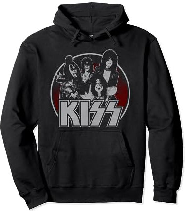 KISS - Sonnenfeuer Porträt Pullover Hoodie