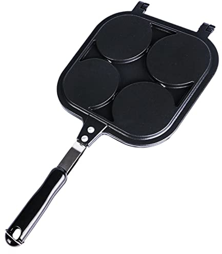 PISOLE Egg Pans Nonstick | Double-Sided Pancake Maker for Kids,Griddle Pan Pancake Pan Nonstick Animal Pancake Maker Pancake Mold Pan Blini Pan for Kids Breakfast