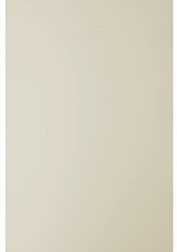 Netuno 25x Tonkarton Creme DIN A4 210× 297 mm 210g Sirio Color Sabbia Bastelkarton A4 Ton-Zeichen-Karton bedruckbar Kreativkarton farbig für Weihnachts-Karten Hochzeitskarten Taufe Geburtstag
