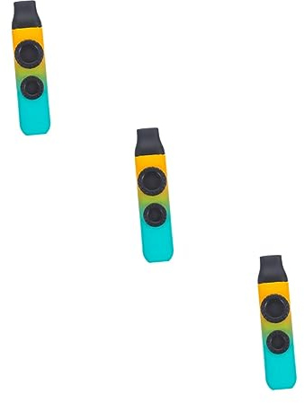 ABOOFAN 3sätze Professionelles Kazoo Farbverlauf Einstellbares Musikinstrument Für Erwachsene Für Gitarrenbegleitung Und Musik-enthusiasten Leicht Und Tragbar