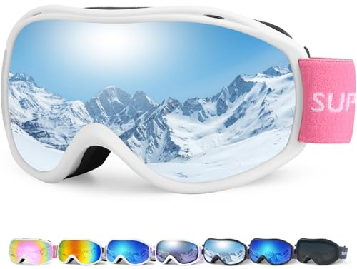 Supertrip Ski Goggles Men Women Anti-Fog Snow Goggles UV Protection Snowboard Goggles for Adult Youth