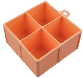 Fackelmann 17046 - Bandeja para cubitos de hielo de silicona, bandeja de hielo, molde de hielo, bandeja de hielo, molde de hielo, molde de hielo, molde de hielo, molde de hielo, silicona, 9,5 x 4,5 x