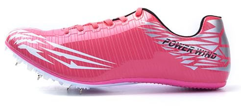 Leichtrit Zapatos con Clavos para Atletismo,Zapatillas Deportivas con Clavos De 7 Clavos,Zapatillas Correr con Clavos,Unisex Spikes Atletismo para Pista Transpirable Antideslizante para Running