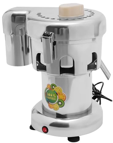 Hoher Wirkungsgrad Elektrisch Entsafter Saftpresse Edelstahl Pressmaschine Obstpresse Saft Juicer Elektrische Obst GemüSe Presse Hebel Orangenpresse Zitruspresse Kauender Citrus Press Silber