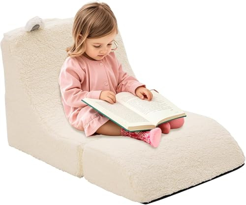 YULEYU Divano per Bambini, Divano Letto per Bambini 2 in 1, Poltrona per Bambini, Mini Divano Pieghevole, Divano Convertibile per Camera da Letto, Soggiorno, Piccolo Orso