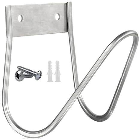 Generic Stainless Steel Garden Hose Holder Wall Mount Garden Hose Hook Water Hose Holder for Garden Garage Or Yard Storage