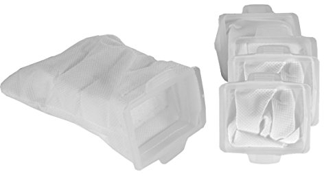 Makita Fleece Bag Filter Bags Dust Bag for Battery Vacuum Cleaner DCL BCL 182 140 Z (166084-9) Pack of 5