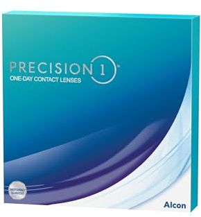 PRECISION1 Tageslinsen weich | 90 Stück | BC 8.3 mm | DIA 14.2 mm | -02.00 Dioptrien