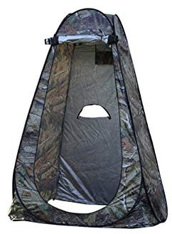 Tente de camping pop-up - Tente de douche portable - Tente de douche extérieure - Tente de douche portable - Tente de camping - Cabine de pluie avec sac de transport - Tente légère et pliable pour le