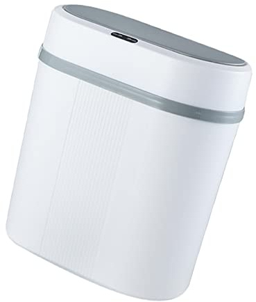 Sharplace Intelligenter Automatischer Berührungsloser Mülleimer Mit Deckel - 12L Sensor für Toilette, Hotel, Schlafzimmer, Badezimmer