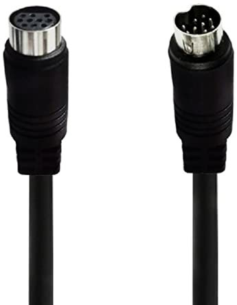 Ranuw Cavo S-Video per videoregistratori DVD Schede Video Mini Din 10Pin Maschio a Femmina S-Video Connettore 3/1.5/1/0.5m 10 Pin Maschio A Femmina Cavo