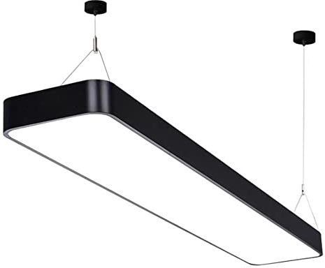 Modern Pendelleuchte Moderner rechteckiger LED-Kronleuchter, nordischer, minimalistischer Billardtisch, Pendelleuchte, höhenverstellbare Leuchte for Billardzimmer, Esszimmer, Büro, Fitnessstudio, deko