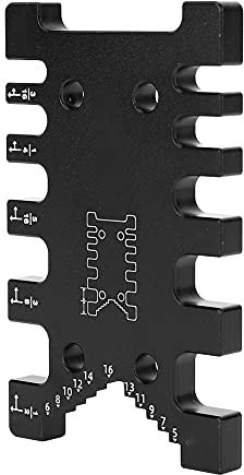 Fydun Woodworking Tenon Caliper Card Gauge Measuring Tool Woodworking Measurement Accessories Accessories