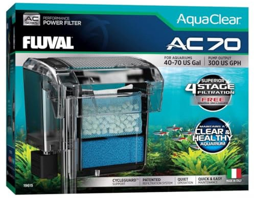 Fluval AquaClear AC70 Hochleistungsfilter, 152–265 l