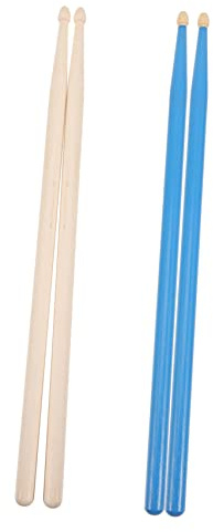 WHAMVOX 2paare Holzdrumsticks für Schlagzeug Übungs-drumsticks Musik-drumstick Percussion-stick Drumstick Zubehör