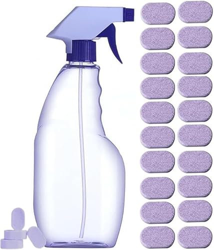 Cleanlix Cleaner,Cleanlix Cleaner for Instant Stain Removal,Cleanlix Cleaning Spray With Concentrated Cleaning Tablets,Deep Cleaning,All-Purpose Cleaning Spray (1 Bottle+20 Cleaning Tablets)
