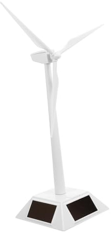 Toyvian DIY Solar Windmill Model for Science Experiment with Lightweight Design Educational Stem Craft for Boys and Learning Solar Power Principles