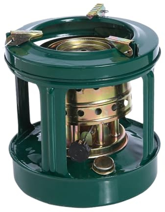 Cuisinière à kérosène portable, chauffage extérieur compact, brûleur en métal avec 8 mèches en coton, cuisinière manuelle sans électricité, équipement thermique pour eau alimentaire, camping,