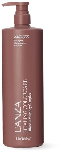 L'ANZA Heilung ColorCare Farbkonservierendes Shampoo (1,000 ml), für Farbbehandeltes Haar - Schützt und Frischt die Haarfarbe auf Während der Heilung, Sulfatfrei, Tägliches Shampoo Coloriertes Haar