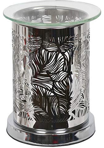Aromatize Mirror Wax Melt Burner 12cm - (Tropical Leaf)