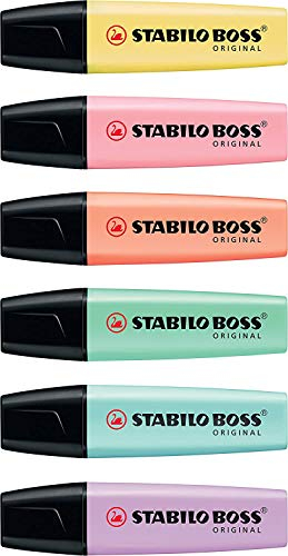 Textmarker - STABILO BOSS ORIGINAL (6er Set)
