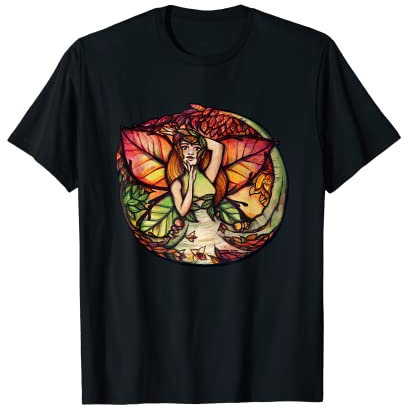 Beech Tree Fairy Art Nature Lovers European Beech T-Shirt