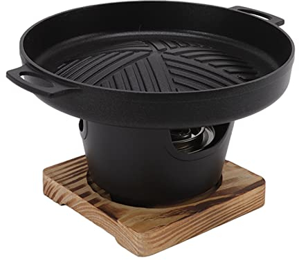 Mini BBQ Grill Stick Proof Senza Fumo Giapponese Da Tavolo Grill Indoor Piccola Pentola Per Barbecue Famiglia Coreana Fornello Per Barbecue Portatile Da Tavolo Barbecue Grill Per Il(HN BBQ18D)