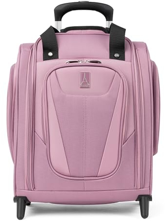 Travelpro Maxlite 5 Lätt rullande handbagage med mjuka sidor, kompakt upprätt rullväska för under sätet, 2 hjul, väska för män och kvinnor, orkidé-rosalila, 35 cm