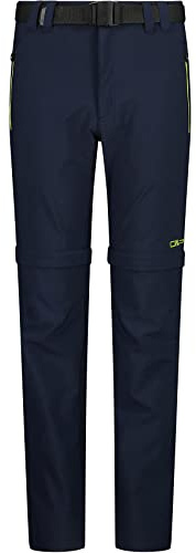 CMP Jungen Hose Zip Off Hose | Schnelltrockend, 4-Wege-Stretch-Material für volle Bewegungsfreiheit, Zip off: lange Hosen in Shorts umwandelbar