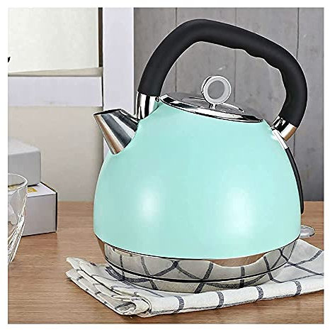 ANIFM 1.8L Electric Kettle Tea and Coffee Maker Oatmeal Quick Boil Water Heater Auto Shut Off Detachable Stainless Steel Base for Home Office,kettle Comfortable anniversary