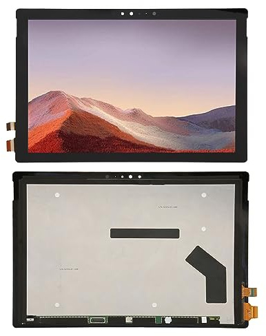 Screen Replacement for Surface Pro 4 1724, LCD Touch Screen Display Digitizer Assembly with Touch Plate 2736x1824, 12.3 Inch Screen for Surface Pro 4