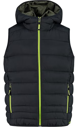 CMP - Nylonväst med fast huva, Antracit, 140