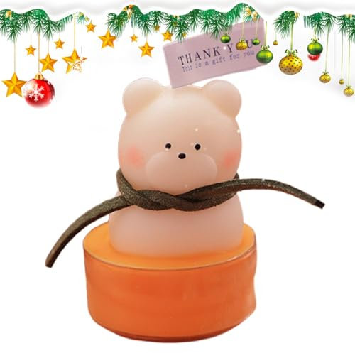 Tealight Profumate di Natale per Atmosfera su Tavolo Natalizio