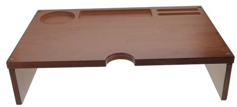 Toyvian Support Élévateur pour Moniteur Réhausseur Ergonomique de Bureau pour Ordinateur Améliore la Posture et Douleurs Au Cou pour Ordinateur Portable et Bureau Couleur