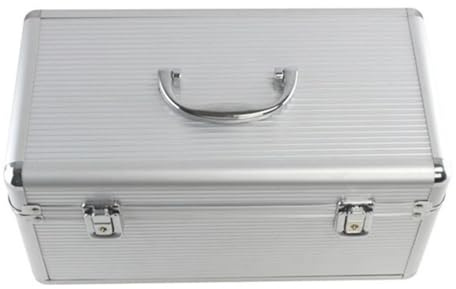 Fahoujs Maletín para discos duros externos de 10 x 3 5 pulgadas/8 x 3 5 pulgadas y 6 x 2 pulgadas, resistente al agua, caja de transporte, amortiguador, caja de accionamiento de oficina