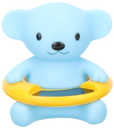 FUTUREORYY Thermomètre Bain Électronique pour Bébé Dessin Animé Flottant, Étanche et Anti-glissant, Affichage Numérique Précis pour Piscine et Bain, Mesure Rapide de Température Sûre