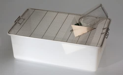 Nagerkäfig Größe IV (Rattenkäfig) inkl. 500ml Flasche