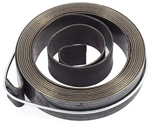sourcing map Resorte De Retorno De Pluma De Retroceso De Metal De 12 mm De Ancho para Taladro De Banco
