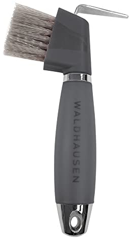 WALDHAUSEN Hufkratzer mit Gelgriff, schwarz