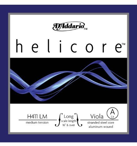 CUERDA VIOLA - D´Addario (Helicore H 411) (Aluminio) 1ª Medium Viola 4/4 A (La)
