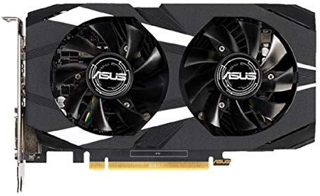 ASUS GeForce GTX 1650 Dual 4GB GDDR5 Graphics Card, 896 Core, 1485MHz GPU, 1665MHz Boost