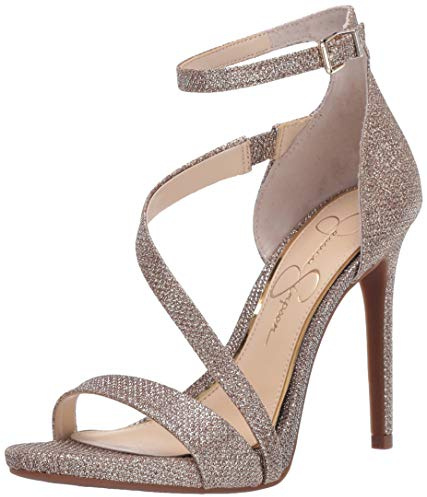Jessica Simpson Femme Rayli2 Sandale à Talon, doré, 38 EU